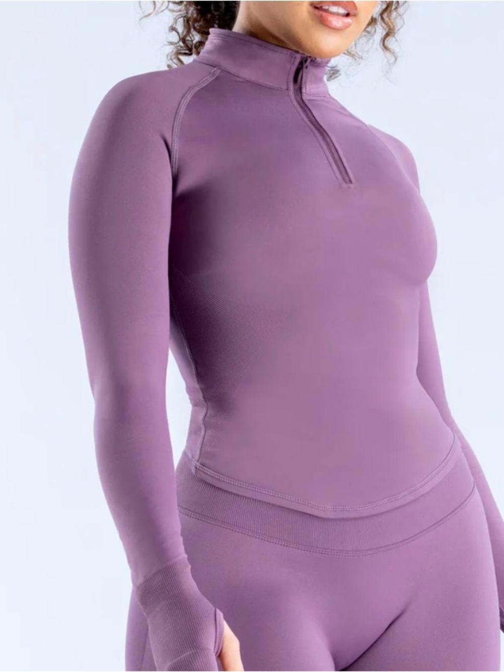 DFYNE Impact Half Zippy Purple Small NWT IN PACKAGE